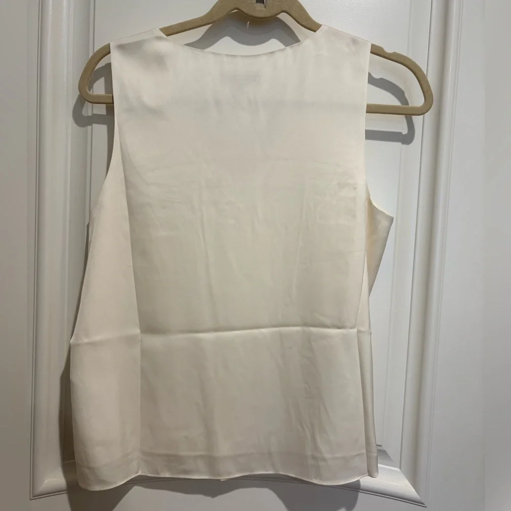NWOT Quince Washable Stretch Silk Tank - Picture 3 of 3